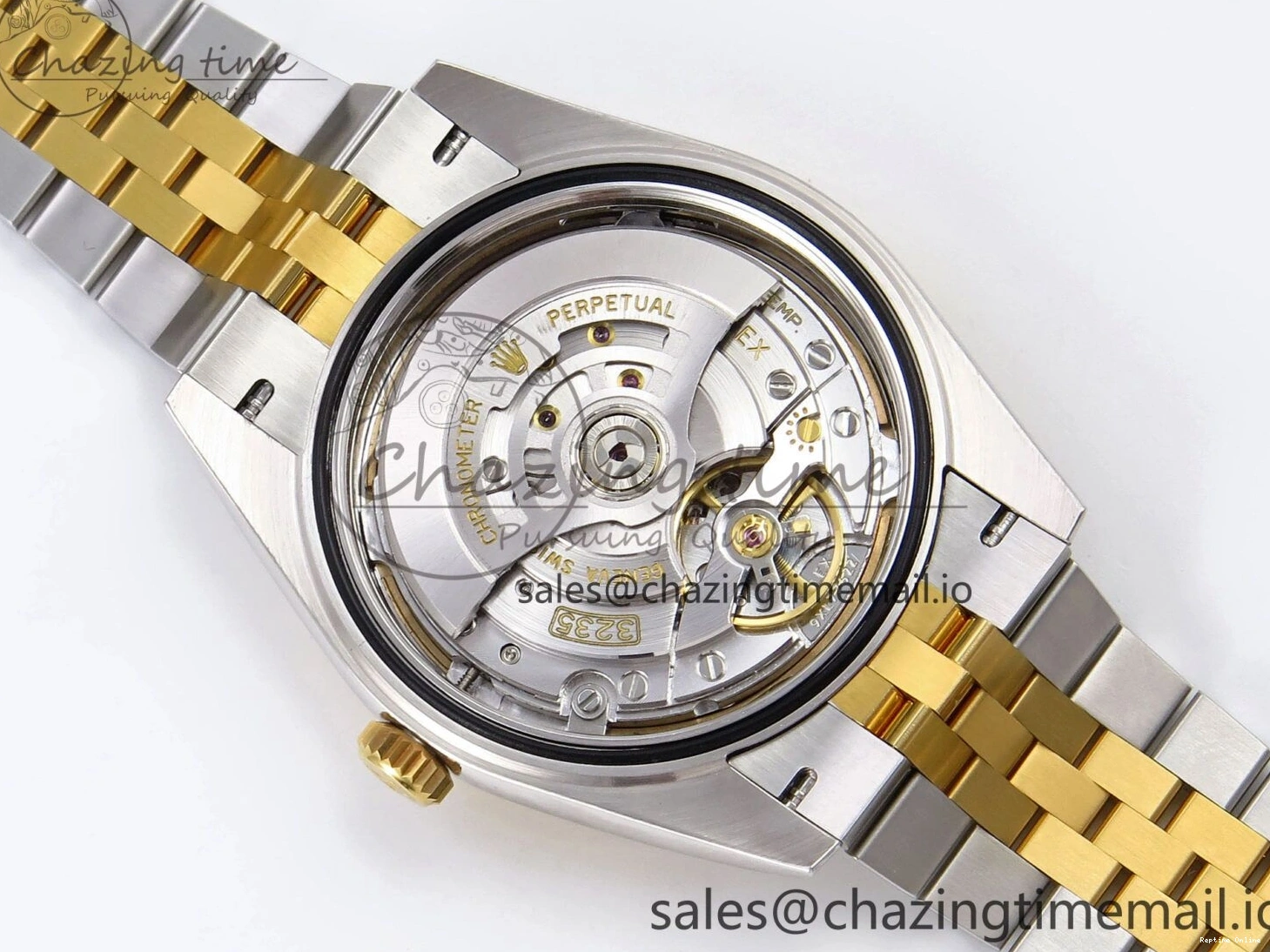 0108 EyeCatching DateJust 41 SS YG ARF 1:1 Best Edition 904L Steel White MOP Dial on Jubilee Bracelet SH3235 (Gain Weight) 1222